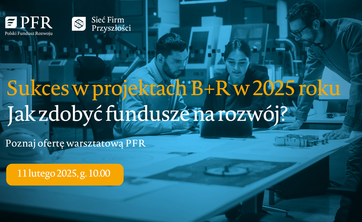 Bezpłatne spotkanie online | Sukces w projektach B+R w 2025 roku